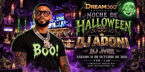 DJ Adoni en Vivo: Halloween en Dream360