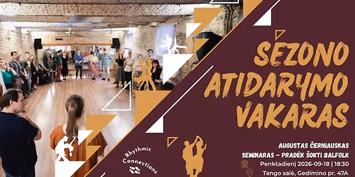 Balfolk sezono prad\u017eios vakaron\u0117 ir mokymai \/\/ Balfolk season beginning party and workshop