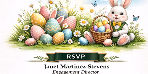 Annual Easter Egg Hunt & Easter Bunny Photos \ud83d\udc30