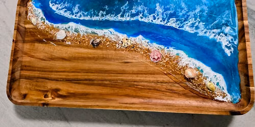 9x17inch Wood\/Resin Tray Class