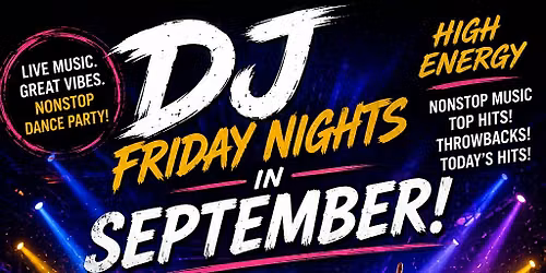 Friday Night Dee Jay Party