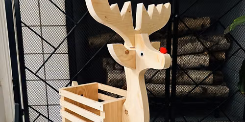 Woodworking at Wildwood: HOLIDAY REINDEER BASKET