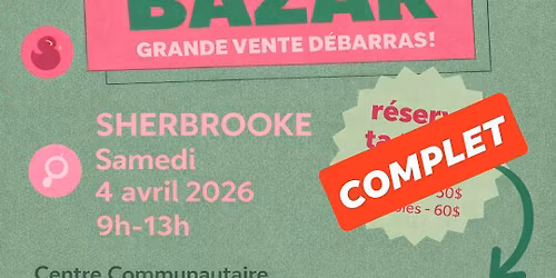 B\u00e9b\u00e9 Bazar Sherbrooke