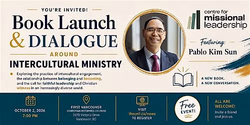 Book Launch and Dialogue Around Intercultural Ministry