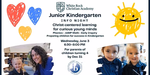Junior Kindergarten (Preschool) Info Night