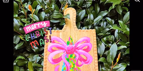 Festive charcuterie board