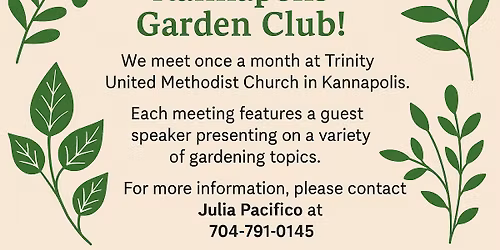 Kneeling Gardeners Meeting- Topic Goat Products
