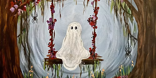 Spooky Swing Canvas Painting at ViewHouse Littleton