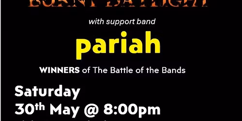 The Lamb Inn - LIVE MUSIC - BURNT DAYLIGHT and pariah - New Local Bands