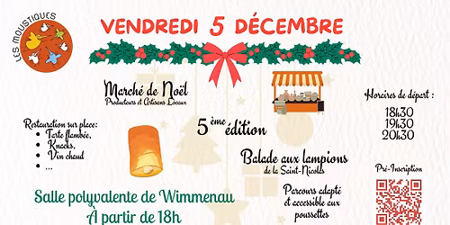 Balade aux lampions & March\u00e9 de No\u00ebl