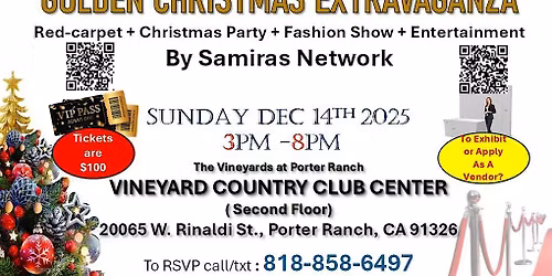 Samiras Network's Golden Christmas Extravaganza