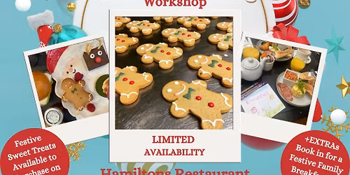 Children's Christmas Gingerbread Man Workshop