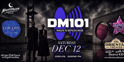 DEPECHE MODE, PSYCHEDELIC FURS & NEW ORDER TRIBUTES!