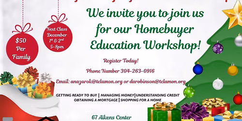 December 2025 Homebuyer Education Class