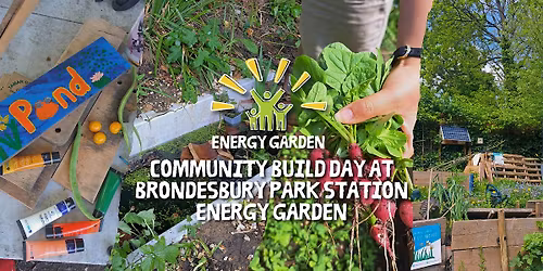 Community Build Day at Brondesbury Park Station Energy Garden