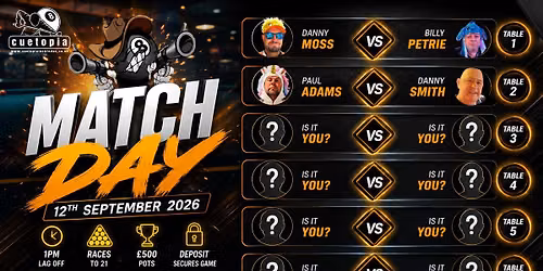 \ud83d\udd25\ud83d\udcb0 MONEY MATCH DAY IS COMING TO CUETOPIA! \ud83d\udcb0\ud83d\udd25