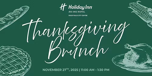 \ud83e\udd83 Thanksgiving Brunch at the Holiday Inn City Centre \ud83c\udf42