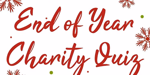 End Of Year Charity Quiz Night - Alveley First Responders