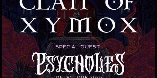 CLAN OF XYMOX + PSYCHO\u2022LIES  + Syberia ~ Live  @ TRAFFIC \/\/ ROMA 