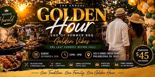 Golden Hour - 2nd Annual End of Summer BBQ