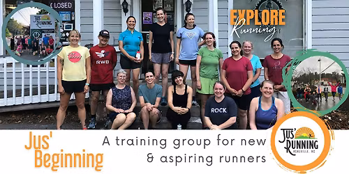 Jus' Beginning Intro to Running Program - Summer 2026
