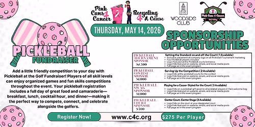 Pickleball Fundrasier