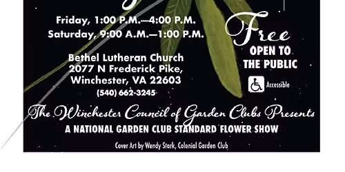 Winchester Council of Garden Clubs presents Plants and Planets Flower Show