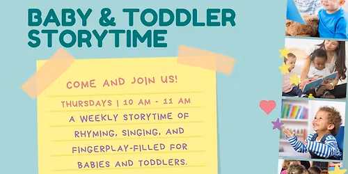 Baby & Toddler Storytime