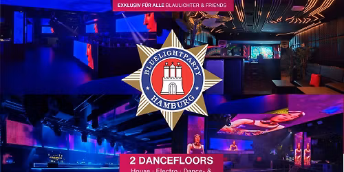 Bluelightparty Hamburg im H1 Club \u2013 2 Dancefloors & 150 Freikarten