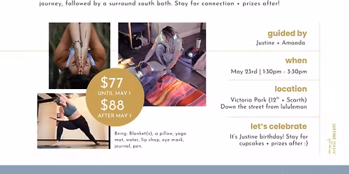 9D Breathwork Journey including Yoga, Reiki, and Surround Sound Bath