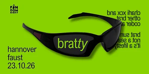 bratty w charli xcx & other brat coded artists hannover