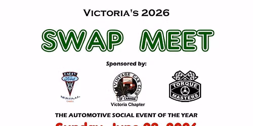 Victoria Swap Meet 2026 