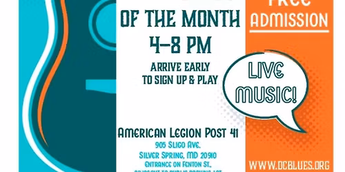 DCBS 1st Sunday Blues Jam: March 2026