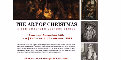 The Art of Christmas: A Ken Sorensen Lecture Series