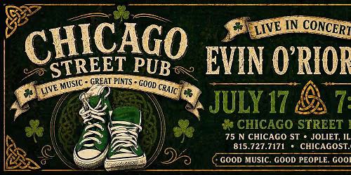 Evin O'Riordan at Chicago Street Pub