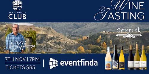 Wine Tasting Evening with Carrick Wines