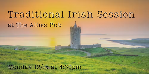 Traditional Irish Session at The Allies Pub