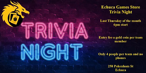 The world famous EGS Trivia Night
