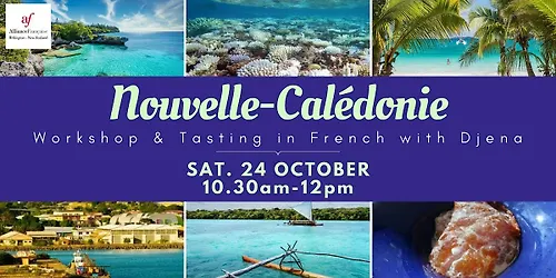 Dcouvrez la Nouvelle-Caldonie - Workshop & Tasting