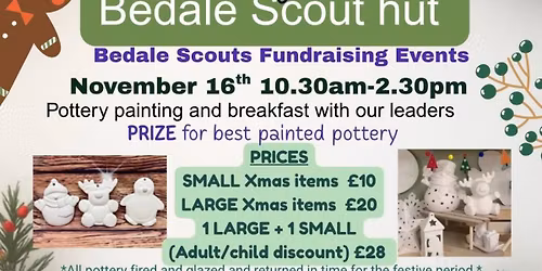 Pottery Painting and Breakfast event - Daisy Doodle