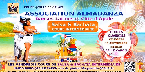 PORTES OUVERTES COURS INTERM\u00c9DIAIRE DE SALSA & BACHATA