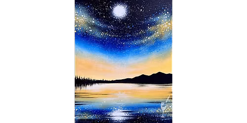 Moonstruck Lake - Paint and Sip in San Antonio | Classpop!\u2122