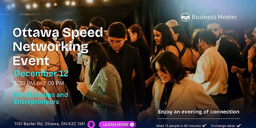Speed Networking Event - Ottawa