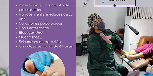 Capacitaci\u00f3n en Pedicura Cl\u00ednica. Quiropodia.