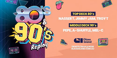 Glass Island - 80's & 90's REPLAY - Sat 14 Nov 2026