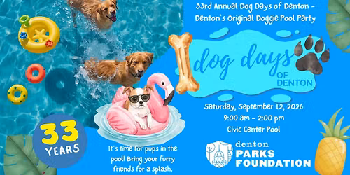 33rd Annual Dog Days of Denton