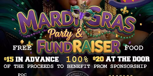 Annual Mardi Gras Party Fundraiser