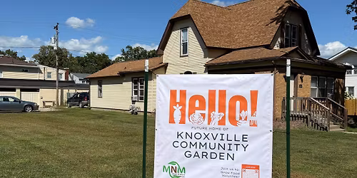 Knoxville Community Garden Ribbon Cuting
