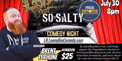 So Salty \u2013 Benefiting the Cystic Fibrosis Foundation
