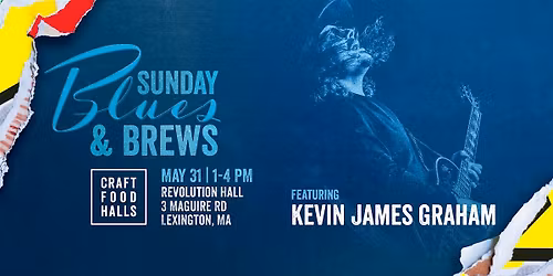 Sunday Blues & Brews with Kevin James Graham